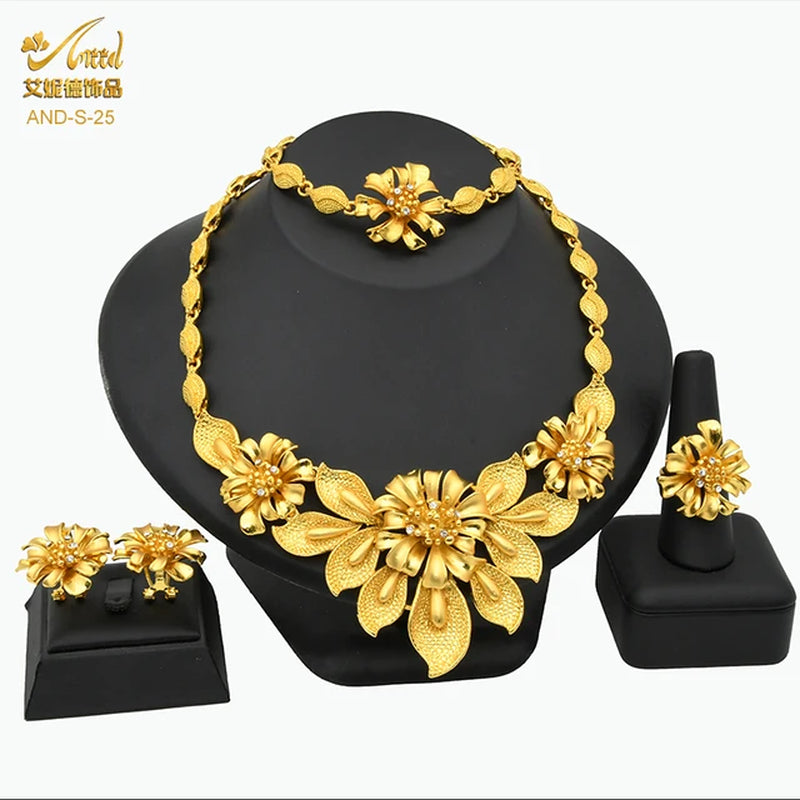 Indian Jewelry Sets Dubai 24K Gold Plated