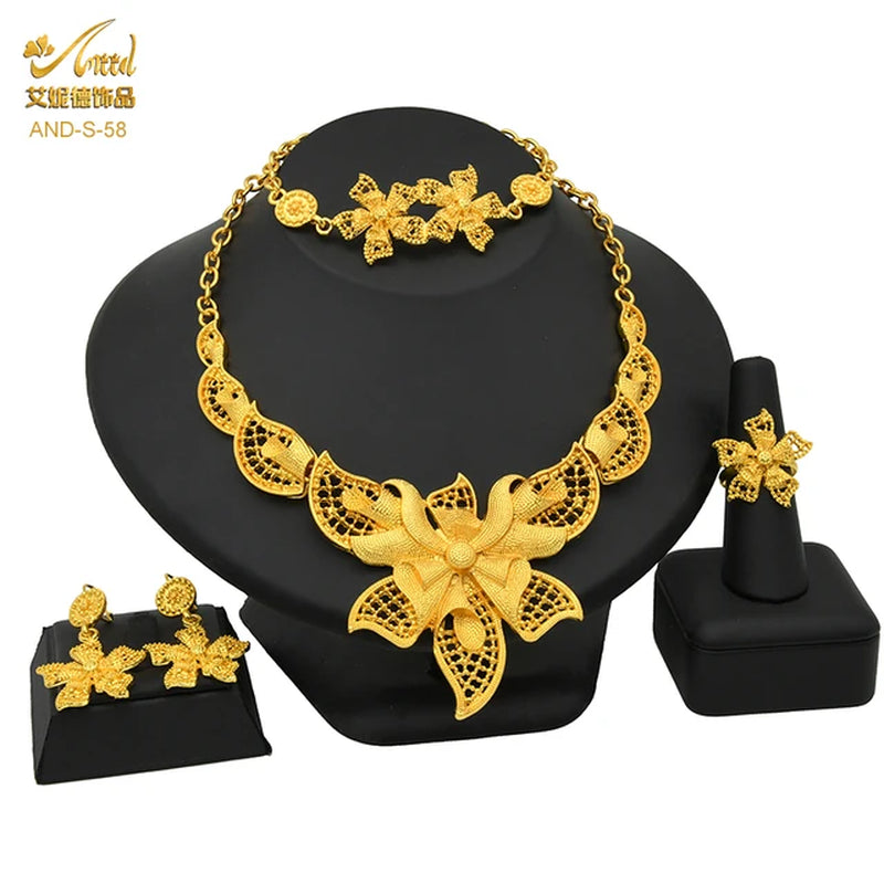 Indian Jewelry Sets Dubai 24K Gold Plated