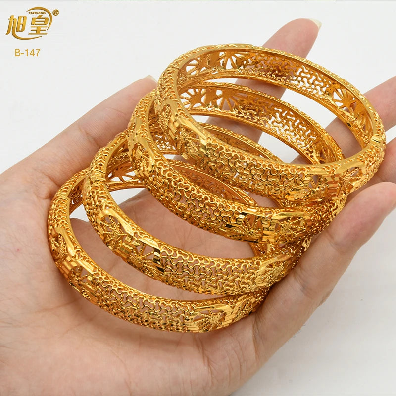 Dubai Plated Bangle Bracelet